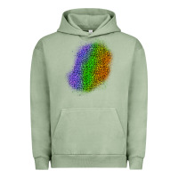 Pigment Oil Green halloween leopard patch 4 Urban Hoodie - BundleAndBundleShop