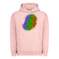 Pigment Salmon halloween leopard patch 4 Urban Hoodie - BundleAndBundleShop