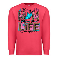 Cardinal being a mom makes my life complete Premium Sweatshirt - Zillion Design Studio