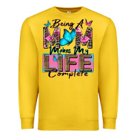 Lemon being a mom makes my life complete Premium Sweatshirt - Zillion Design Studio