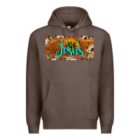 Coffee jesus Premium Hoodie - JahusDesignShop