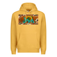 Mustard jesus Premium Hoodie - JahusDesignShop