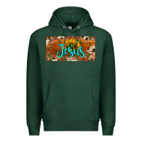 Sports Green jesus Premium Hoodie - JahusDesignShop