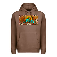 Chestnut jesus Premium Hoodie - JahusDesignShop