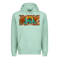 Seafoam jesus Premium Hoodie - JahusDesignShop