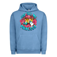 Pigment Pebble Blue just call me princess Urban Hoodie - AdoDesignShop