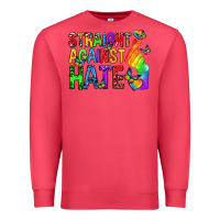 Cardinal straight against hate pride lgbtq Premium Sweatshirt - texasbilliewilder