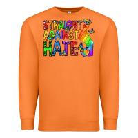 Carrot straight against hate pride lgbtq Premium Sweatshirt - texasbilliewilder