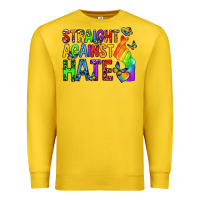 Lemon straight against hate pride lgbtq Premium Sweatshirt - texasbilliewilder