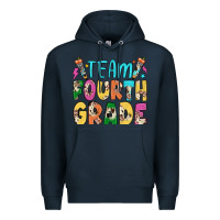 Navy team fourth grade Premium Hoodie - JahusDesignShop