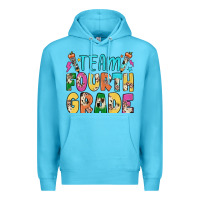Ocean Blue team fourth grade Premium Hoodie - JahusDesignShop