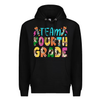 Black team fourth grade Premium Hoodie - JahusDesignShop