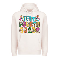 Pale Pink team fourth grade Premium Hoodie - JahusDesignShop