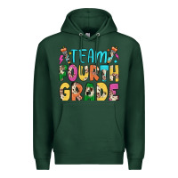 Sports Green team fourth grade Premium Hoodie - JahusDesignShop