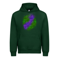 Foreset Green halloween leopard patch 3 Urban Hoodie - BundleAndBundleShop