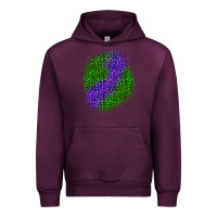 Mauve Wine halloween leopard patch 3 Urban Hoodie - BundleAndBundleShop