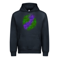 Navy halloween leopard patch 3 Urban Hoodie - BundleAndBundleShop
