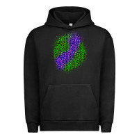 Pigment Black halloween leopard patch 3 Urban Hoodie - BundleAndBundleShop