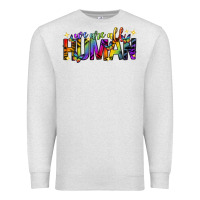 Oatmeal Heather we are all human pride lgbtq Premium Sweatshirt - texasbilliewilder