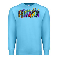 Ocean Blue we are all human pride lgbtq Premium Sweatshirt - texasbilliewilder