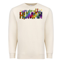 Sandshell we are all human pride lgbtq Premium Sweatshirt - texasbilliewilder