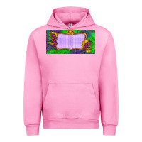 Fuchsia Pink custom halloween lightning bolt license plate Urban Hoodie - BundleAndBundleShop