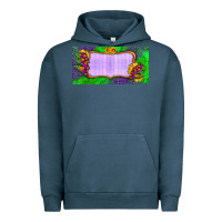 Pigment Midnight Navy custom halloween lightning bolt license plate Urban Hoodie - BundleAndBundleShop