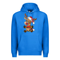 True Royal baby christmas reindeer Premium Hoodie - AdoDesignShop