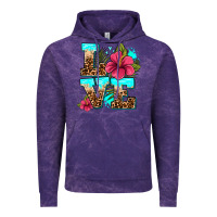 Cloud Purple love summer with flowers Vintage Hoodie - AdoDesignShop