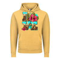 Vintage Mustard love summer with flowers Vintage Hoodie - AdoDesignShop