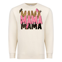 Sandshell mama mama mama lightning bold Premium Sweatshirt - Zillion Design Studio