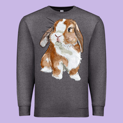 Premium Sweatshirt Cute Bunny