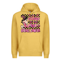 Antique Gold in october we wear pink for breast cancer Premium Hoodie - AdoDesignShop