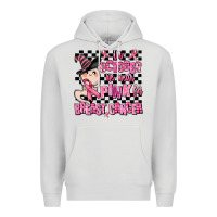Dove Grey in october we wear pink for breast cancer Premium Hoodie - AdoDesignShop