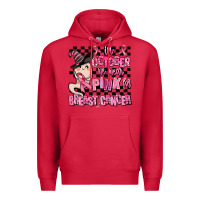 Cardinal in october we wear pink for breast cancer Premium Hoodie - AdoDesignShop