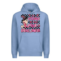 Colony Blue in october we wear pink for breast cancer Premium Hoodie - AdoDesignShop