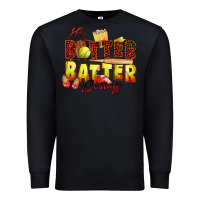 Black hey batter batter swing softball Premium Sweatshirt - Zillion Design Studio