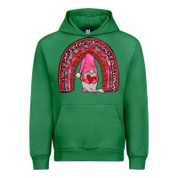Emerald valentines gnomies rainbow Urban Hoodie - JahusDesignShop