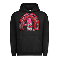 Pigment Black valentines gnomies rainbow Urban Hoodie - JahusDesignShop