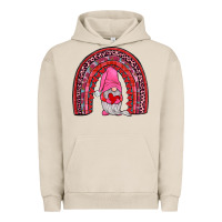 Pigment French Oak valentines gnomies rainbow Urban Hoodie - JahusDesignShop