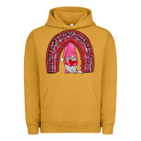 Pigment Peanut Butter valentines gnomies rainbow Urban Hoodie - JahusDesignShop