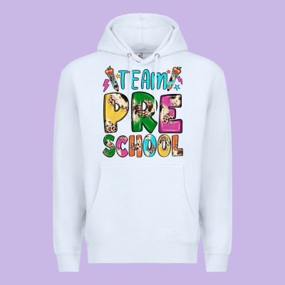 Team Preschool Premium Hoodie Designed By Jahusdesignshop