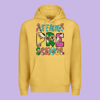 Team Preschool Premium Hoodie Designed By Jahusdesignshop