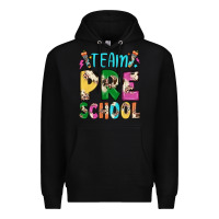 Black team preschool Premium Hoodie - JahusDesignShop
