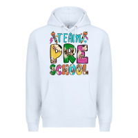 White team preschool Premium Hoodie - JahusDesignShop