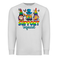 Dove Grey support squad pride gnomies Premium Sweatshirt - texasbilliewilder