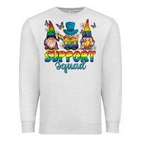 Oatmeal Heather support squad pride gnomies Premium Sweatshirt - texasbilliewilder