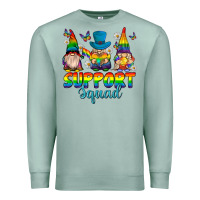 Seafoam support squad pride gnomies Premium Sweatshirt - texasbilliewilder