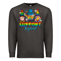 Smoke support squad pride gnomies Premium Sweatshirt - texasbilliewilder