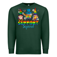 Sports Green support squad pride gnomies Premium Sweatshirt - texasbilliewilder
